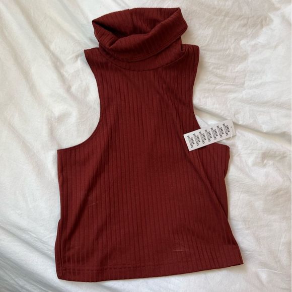 Urban Outfitters Finley Ribbed Turtleneck Tank Top medium - Picture 11 of 11